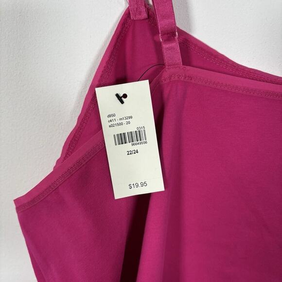 Bundle of 2 Torrid Pink Gingham Check Peasant Top Size 3X Tank Top 22 Plus - Picture 8 of 13